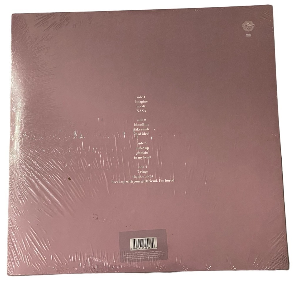 Ariana Grande | Thank U, Next Exclusive Limited Edition Clear Vinyl 2XLP - Picture 5 of 6